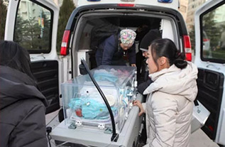 通河县妇婴监护型护送